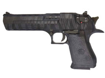 WE/Cybergun Desert Eagle .50AE GBB in Black With Tiger Stripes