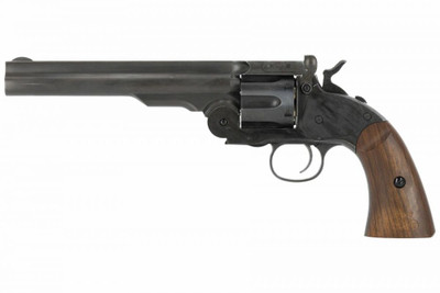 WinGun Major 3 1877 Break Top CO2 Revolver in Black