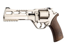 Chiappa 6" Charging Rhino 60DS Co2 Airsoft Revolver in Silver 