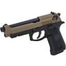 Raven R9 Replica M92 Gas Blowback pistol in Black & Tan