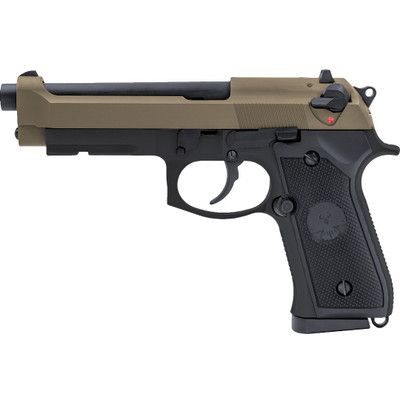 Raven R9 Replica M92 Gas Blowback pistol in Black & Tan