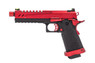 Vorsk Hi-Capa 5.1s Split Slide GBB Pistol in Red & Black Vorsk Hi-Capa 5.1s Split Slide GBB Pistol in Red & Black