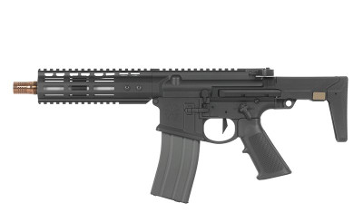 Double Eagle/EMG Noveske N4 Ghetto Blaster 7 MWS Gen 3 GBB M4 in Black