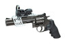 ASG - Dan Wesson 715 - 6" C02 Airsoft Revolver in Steel Grey (18191) (scope and rail not inc)