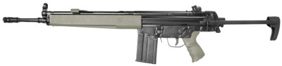 LCT Airsoft G3A4-W AEG Airsoft Rifle Sliding Stock in Olive Green 