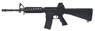 LCT Airsoft LR16 Fixed Stock M4 RIS AEG Rifle in Black