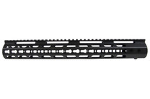 Nuprol BOCCA Keymod 15" Rail handguard in Black