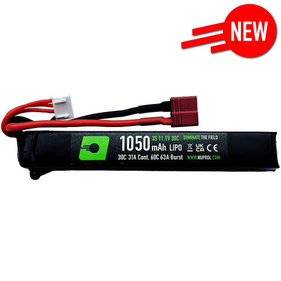 Nuprol LiPo Stick Battery 1050mAh 11.1v 30c