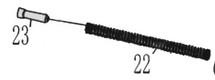 Nozzle Return Spring & Guide (EU Series)