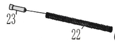 Nozzle Return Spring & Guide (EU Series)