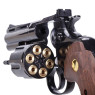 King Arms 357 Evil Gas 4" Full Metal Revolver in Black