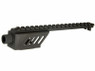 Cyma C29A - CM127 AEP Scope Rail with Silencer Thread in Black