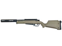 Ares x Amoeba Striker Knee Capper Sniper Rifle in FDE