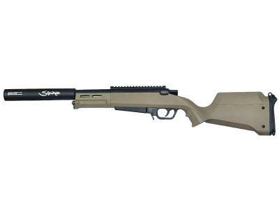 Ares x Amoeba Striker Knee Capper Sniper Rifle in FDE