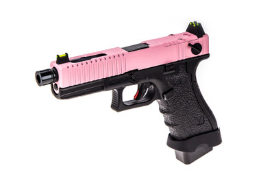 VORSK EU17 Tactical GBB Pistol in Pink & Black 