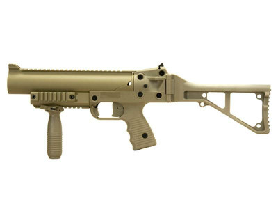 Ares GL-07 40mm Gas Airsoft Grenade Launcher in Tan