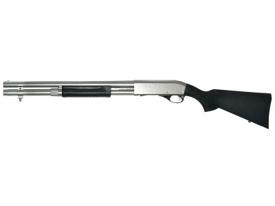 APS CAM MKIII-MR - CAM870 Marine Co2 Shell Ejecting Shotgun in Silver