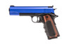 Vorsk VX-9 Agency GBB Pistol in Blue With Silencer
