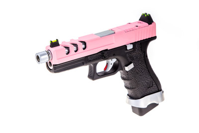 VORSK EU17 Tactical GBB Pistol in Pink & Black 