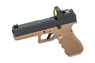 Nuprol Raven EU17 GBB Pistol in Tan with BDS Sight Nuprol Raven EU17 GBB Pistol in Tan with BDS Sight