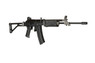 ICS Israeli Galil AEG Airsoft Rifle with Folding Stock in Full Black
