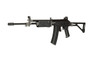 ICS Israeli Galil AEG Airsoft Rifle with Folding Stock in Full Black