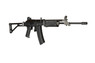 ICS Israeli Galil AEG Airsoft Rifle with Folding Stock in Full Black