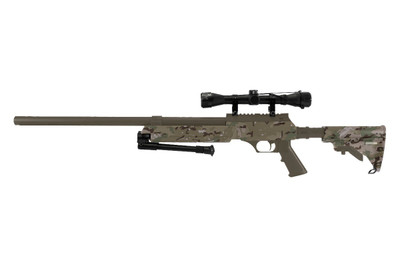 Nuprol T96 Tango Series Airsoft Bolt Action Sniper Rifle In Camo (NSR-T96-NPC)
