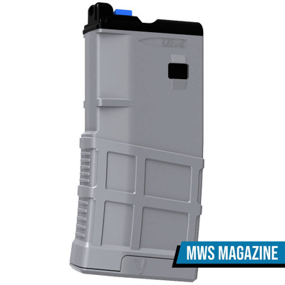 Vorsk Airsoft VMAR Series MWS Magazine (VP) 25 Rounds in Grey