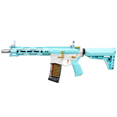G&G - CM16 STEALTH 556 Combat Machine AEG Rifle in Macaron Blue