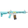 G&G - CM16 STEALTH 556 Combat Machine AEG Rifle in Macaron Blue