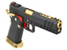Armorer Works Custom Hi-Capa GBBP (Black Slide - Gold Barrel - Fully Auto. - AW-HX2032)