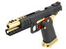 Armorer Works Custom Hi-Capa GBBP (Black Slide - Gold Barrel - Fully Auto. - AW-HX2032)