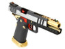 Armorer Works Custom Hi-Capa GBBP (Silver Slide - Gold Barrel - Fully Auto. - AW-HX2031)