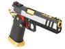 Armorer Works Custom Hi-Capa GBBP (Silver Slide - Gold Barrel - Fully Auto. - AW-HX2031)