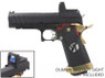 Armorer Works Hi-Capa GBB Pistol RMR Plate, Black Slide & Gold Barrel - (AW-HX2601)
