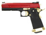 Armorer Works Custom Hi-Capa GBB Pistol Red Slide Gold Barrel (AW-HX1104) Armorer Works Custom Hi-Capa GBB Pistol Red Slide Gold Barrel (AW-HX1104)