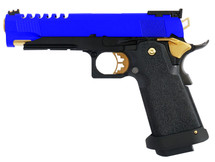 Armorer Works Custom 5.1 Hi-Capa GBB Pistol in blue(AW-HX2701)
