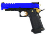 Armorer Works Custom 5.1 Hi-Capa GBB Pistol in blue(AW-HX2701)