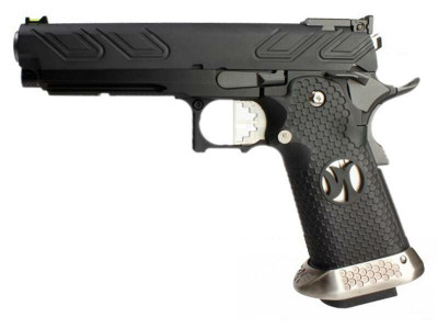 Armorer Works Custom HX23 Series GBB Pistol in Black (AW-HX2302)