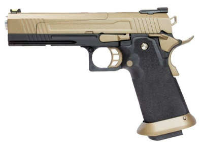 Armorer Works Hi-Capa GBB Pistol in FDE (AW-HX1003)