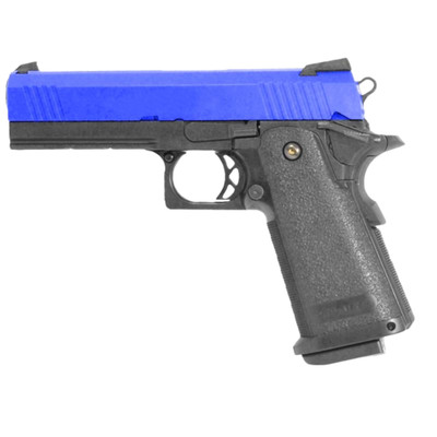 Tokyo Marui Hi-Capa 4.3 Custom Dual Stainless GBB Pistol blue tone