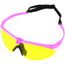 Nuprol Battle Pro Protective Eyewear (Pink - Yellow)