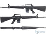Cyma/EMG Colt M16A1 Lightning Series GBB Rifle CGS - MWS in Black (COLT.1012-LS)