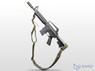 EMG/Cyma Colt XM177E2 Lightning Series GBB Rifle in Black (COLT.1015-LS)