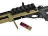 Golden Eagle M8874 - M870 AR Tactical Tri-Shot Gas Pump Action Shotgun in Tan