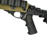 Golden Eagle M8874 - M870 AR Tactical Tri-Shot Gas Pump Action Shotgun in Tan