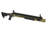 Golden Eagle M8874 - M870 AR Tactical Tri-Shot Gas Pump Action Shotgun in Tan