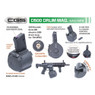 Cyma MWS Drum Magazine for M4 MWS System Rifles D500 Gas/HPA 500 Rds