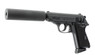 Umarex/Walther PPK/S GBB Pistol with Silencer Kit in Black